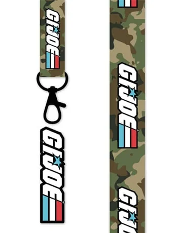 G.I. Joe Logo Lanyard