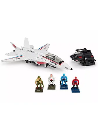 G.I. Joe Mega Bloks Skystriker XP-14F vs. Cobra H.I.S.S. Collector Building Set