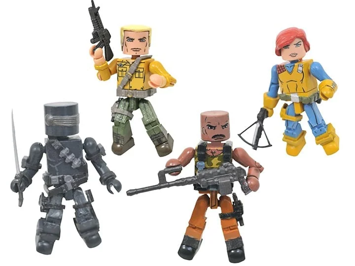 G.I. Joe Minimates Series 1 Carded Box Set