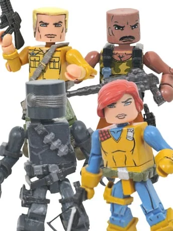 G.I. Joe Minimates Series 1 Carded Box Set