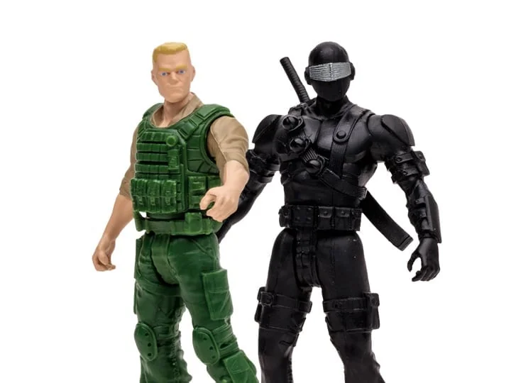 G.I. Joe Page Punchers Duke and Snake Eyes 3' Figure Two-Pack with Comic