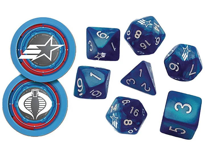 G.I. Joe Roleplaying Game Dice Set