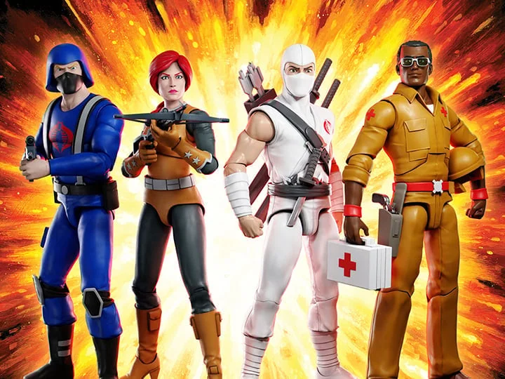 G.I. Joe ULTIMATES! Wave 3 Set of 4