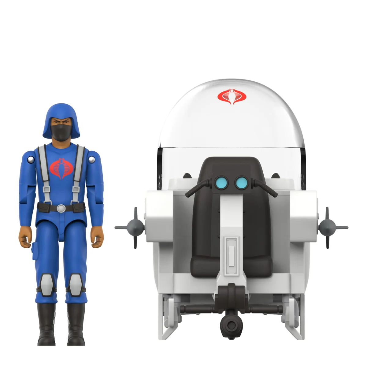 G.I. Joe ReAction+ Cobra Trubble Bubble SDCC 2026 BBTS Exclusive Vehicle with Figure