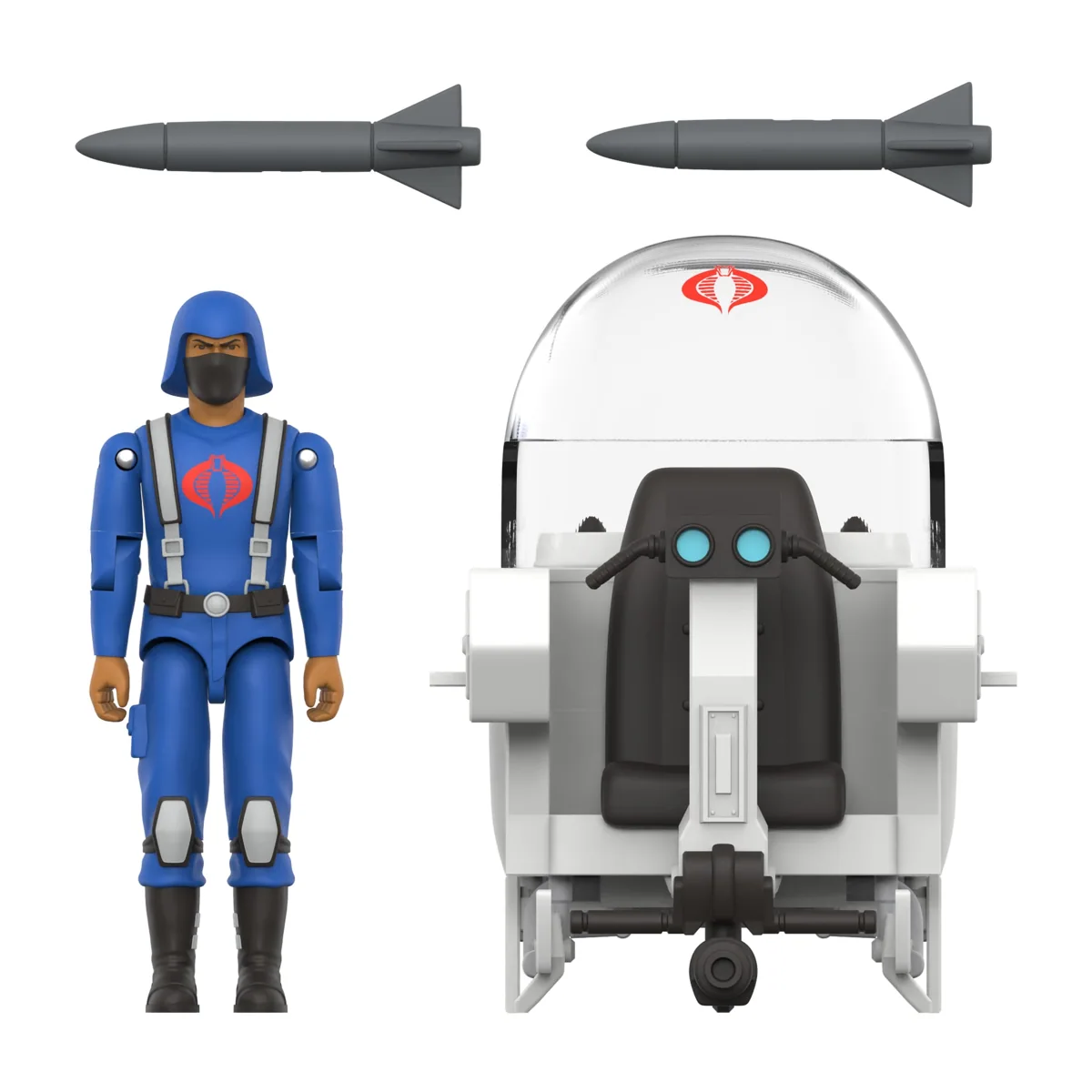 G.I. Joe ReAction+ Cobra Trubble Bubble SDCC 2026 BBTS Exclusive Vehicle with Figure