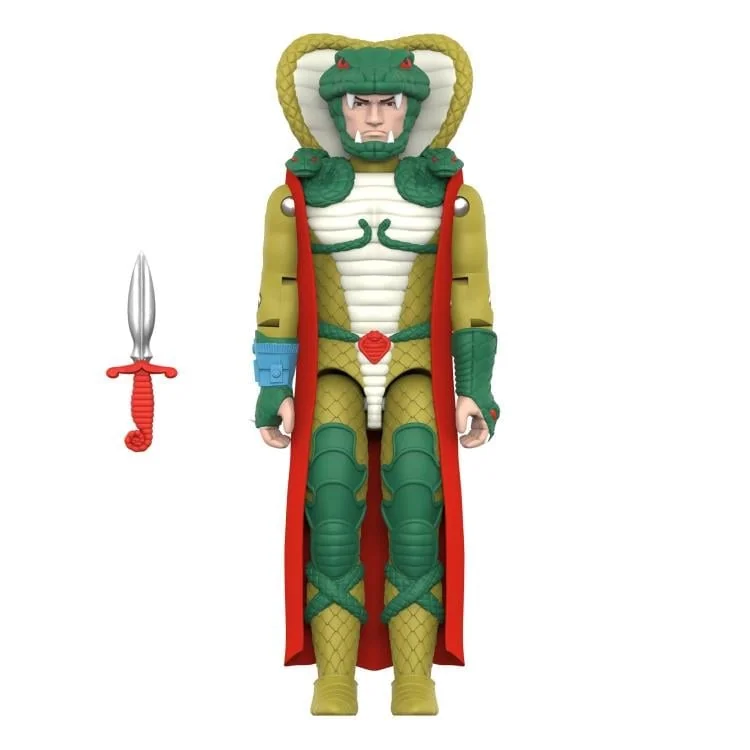 G.I. Joe ReAction+ Serpentor (White/DIC) SDCC 2025 Exclusive Action Figure