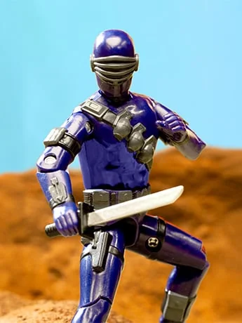 G.I. Joe ReAction+ Snake Eyes (Cartoon) Action Figure