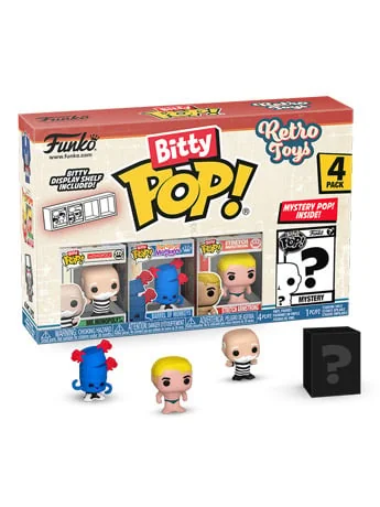 Retro Toys Bitty Pop! Mr. Monopoly Four-Pack