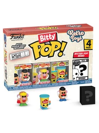 Retro Toys Bitty Pop! Mr. Potato Head Four-Pack