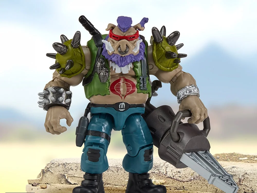 Teenage Mutant Ninja Turtles x G.I. Joe Bebop as Ripper