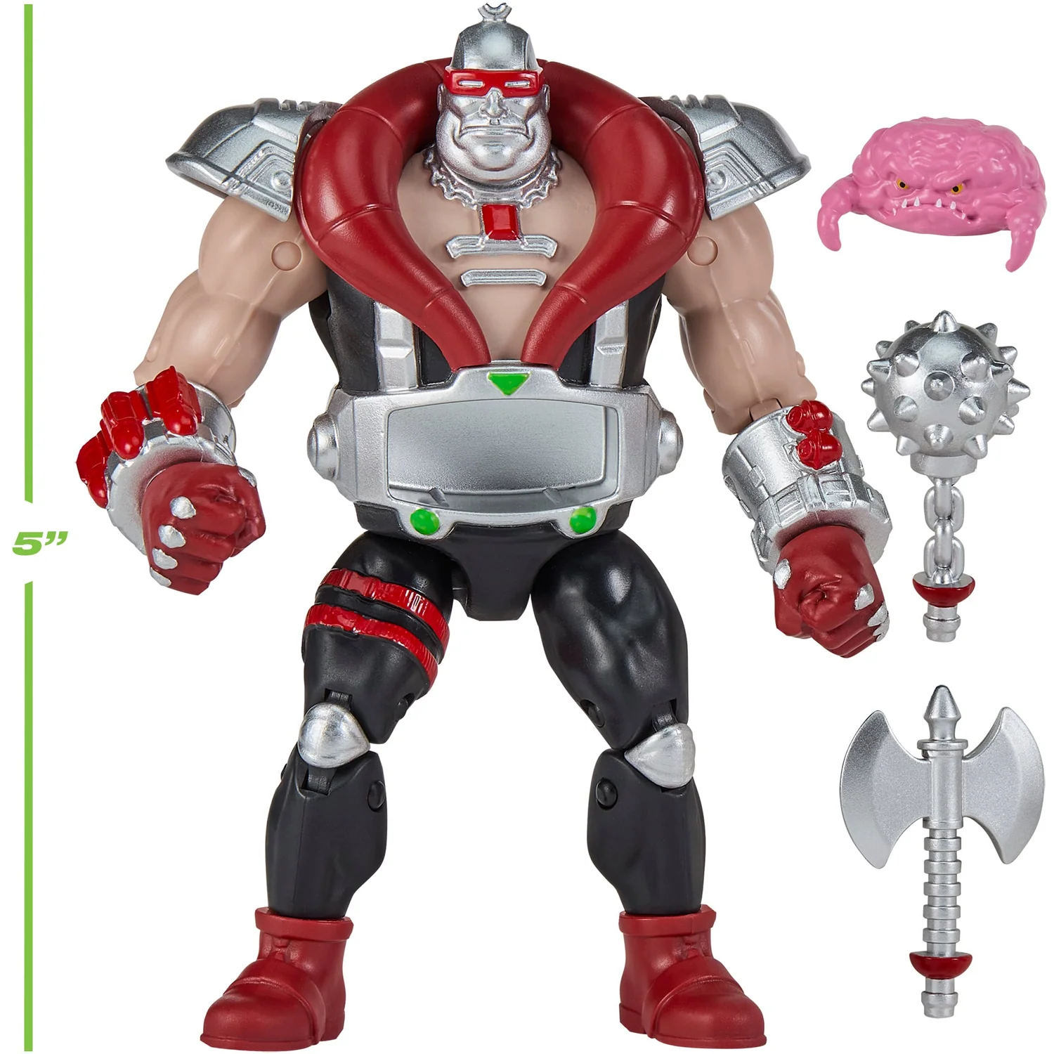 Teenage Mutant Ninja Turtles x G.I. Joe Krang as Destro Action Figure