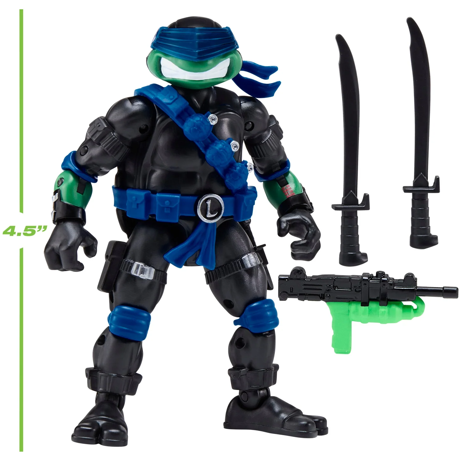 Teenage Mutant Ninja Turtles x G.I. Joe Leonardo as Snake Eyes Action Figure