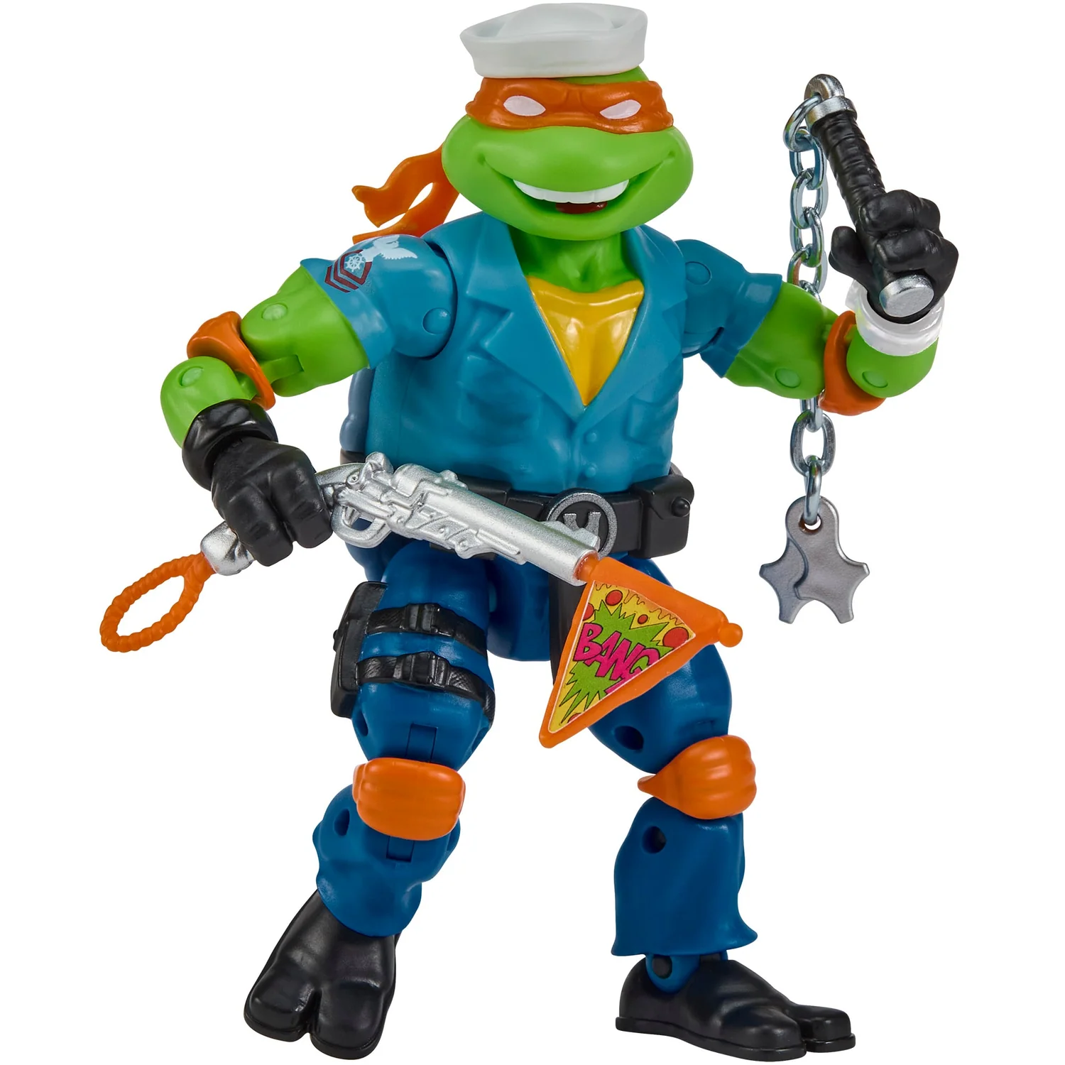 Teenage Mutant Ninja Turtles x G.I. Joe Michelangelo as Shipwreck