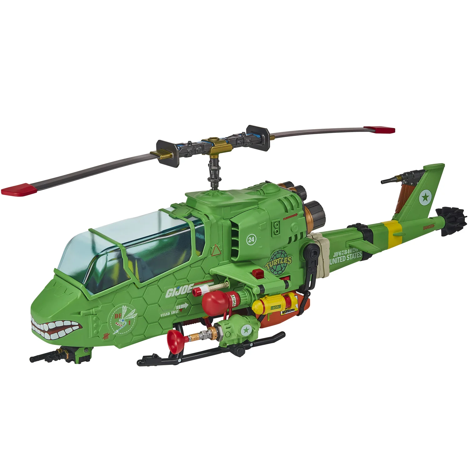 Teenage Mutant Ninja Turtles x G.I. Joe Turtle-Fly Copter