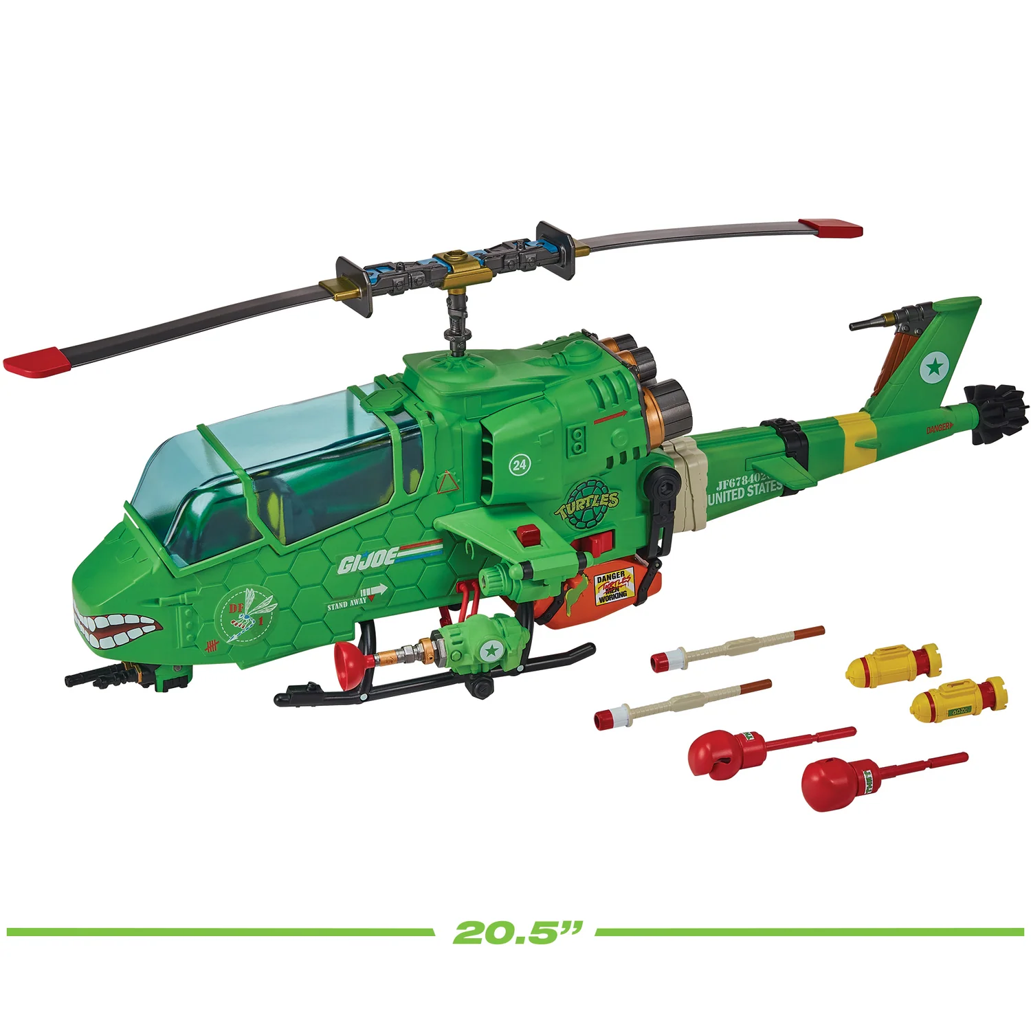 Teenage Mutant Ninja Turtles x G.I. Joe Turtle-Fly Copter