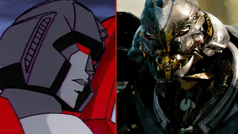 Starscream voice comparison clip